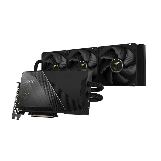 Видеокарта GIGABYTE AORUS GeForce RTX 4090 XTREME WATERFORCE 24G (rev. 1.1) (GV-N4090AORUSX W-24GD), Retail купить! 